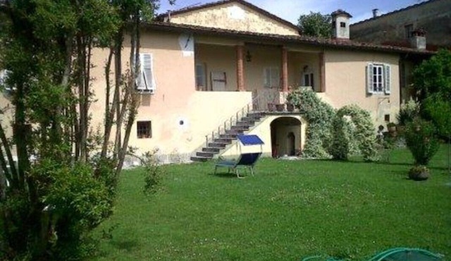 open space in ancient convent in Lucca