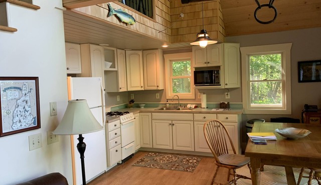 Open, Sunlit Cottage; hiking, fishing, kayaking, skiing. Water access!