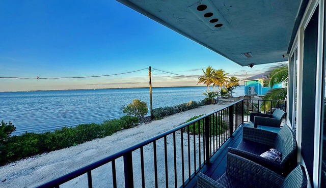 Open water view, boat dockage, 4 bedroom Home in Big Pine Key