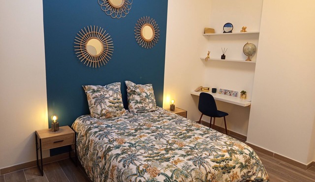 Orange antique theater apartment