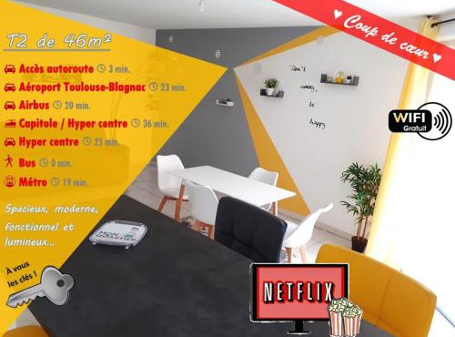 ORBIS - "Eldorado Saint-Jacques" - Terrasse - WiFi - Parking - 24h sur 24 - 7 jours sur 7