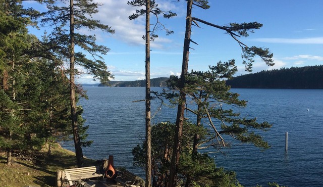 Orcas Island Waterfront Home, Spectacular Views & Wildlife, Privately Sleeps 6