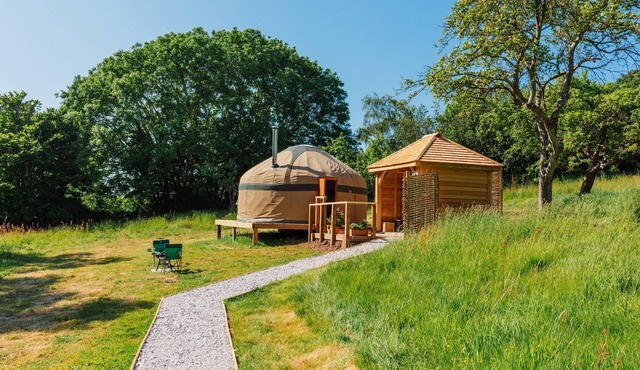 Orchard Yurt, Allerford