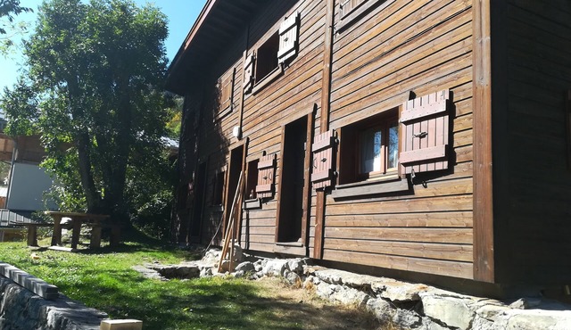 Original chalet with a view of Mont Blanc