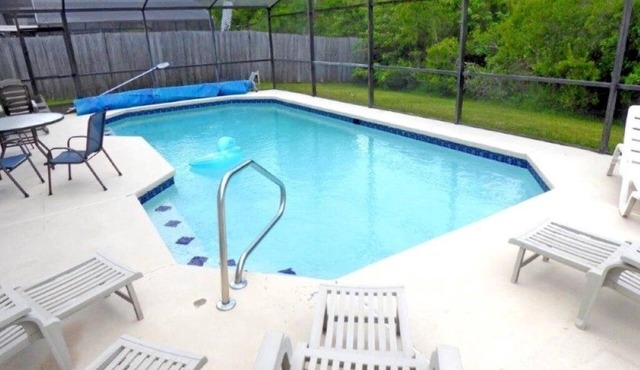 Orlando Vacation 3br Pool Rental Home Villa - Pool Faces South - Sleep up to 6