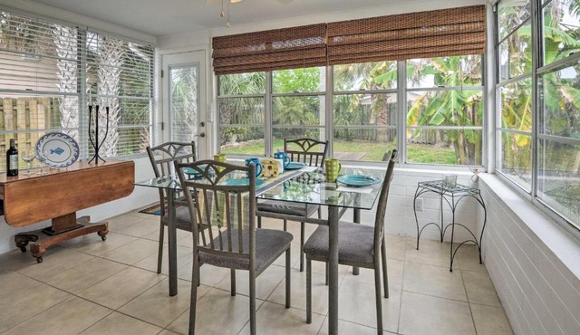 Ormond Beach Home with Yard, 1 Block to Beach!