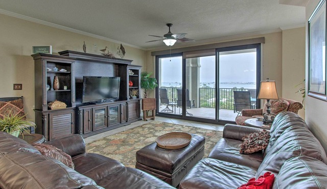 Ornate Resort Condo w/Balcony, Pool, Water Views!