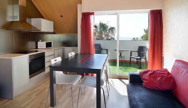 ORNIS "Gavina Corsa": 2 bedrooms(1nest)+sofa-bed 4/6 pers. terrace sea view