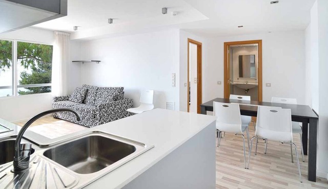ORNIS "Cusisacs": 1 Bedroom+Sofa-bed 2/4 pers, windows sea view