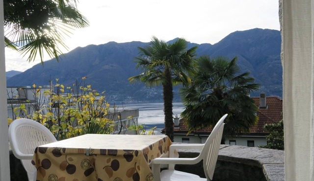 Orselina the sun terrace above Locarno