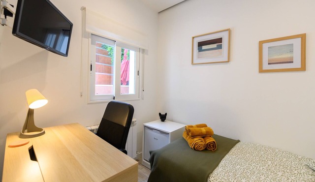Oruro: Room with Bolivian essence and comfort in Madrid