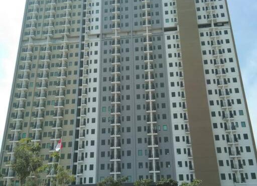 Osaka Riverview Apartment PIK2 dengan kolam renang, gym dan wifi.