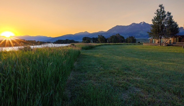 Osprey Acres on the Yellowstone · Yellowstone River frontage home on 25 acres
