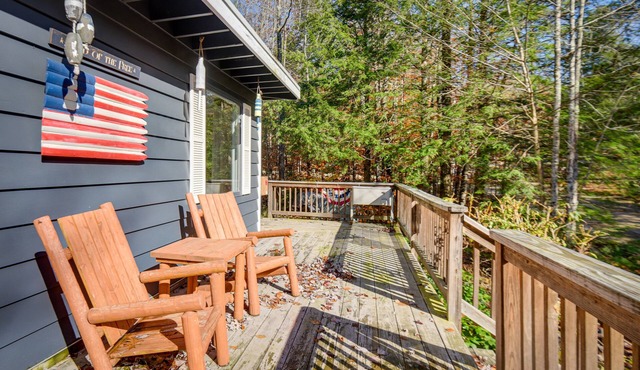 Ossipee Lake Retreat ~ 7 Mi to King Pine Ski Area!