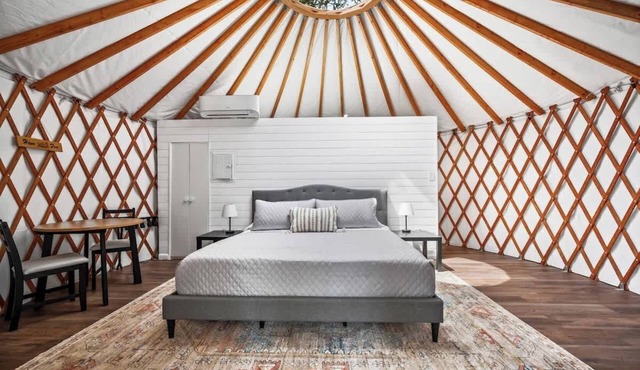 OT 3515E Texas Yurt Haus 5 Yurts!