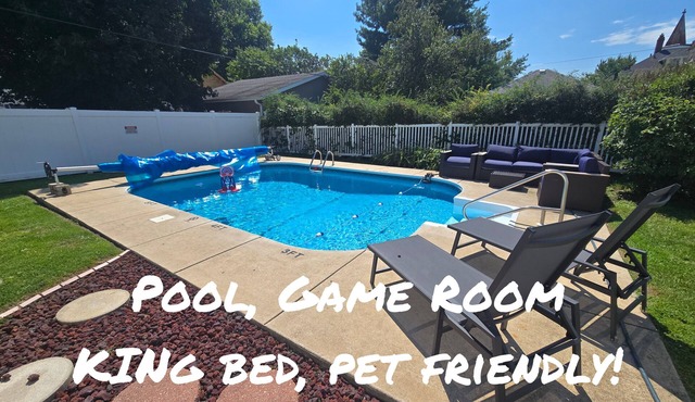 Ottawa Oasis! Pool, Game room, Pet Friendly!