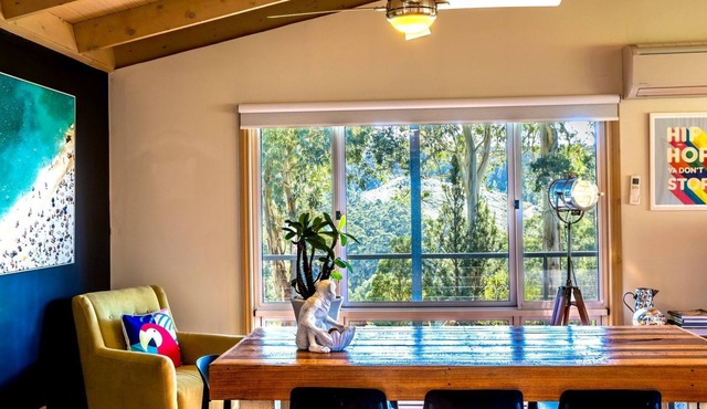 Otway Valley Lodge - Wood fired hot tub, Koalas in the garden