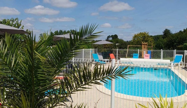 Our 2 beautiful gites combined for a unique space for larger families and groups