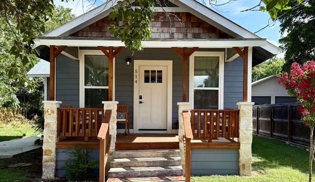 Our cozy cottage is just a few blocks to the heart of Boerne!