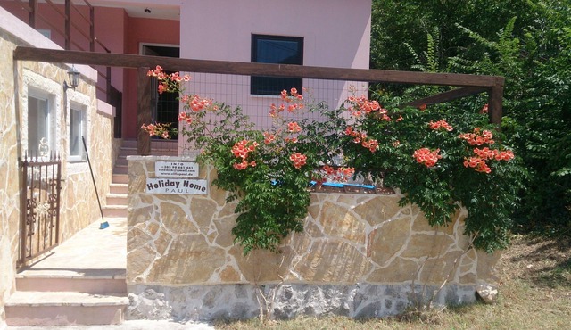 Our house is in a small village on the lake and 4 km from the beach