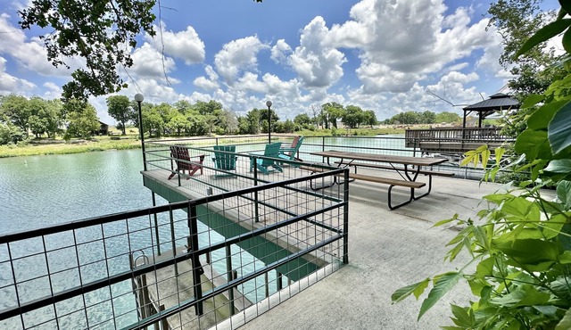 Our Lake is Back! Tranquil at any time, but close to the Action.