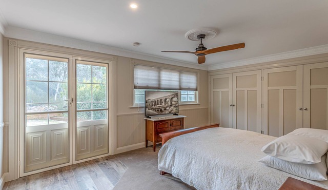 Our Miner's Suite has it all including outdoor terrace and private garden.