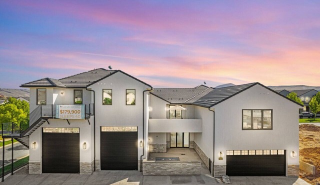 Our Place; Our Home has an inside slide, gourmet kitchen, view for days, and just feels like home!