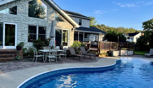 Our pool will open May 1st, 2025. 1st floor bedroom added.