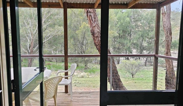 Our River Cabin surrounded by peaceful bushland is the perfect little getaway
