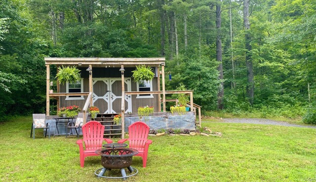 Our tiny, cozy cabin is the perfect relaxing spot to get away from it all!