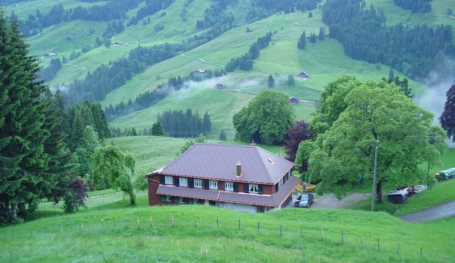 Our Wilerbädli family holiday home with mountain views