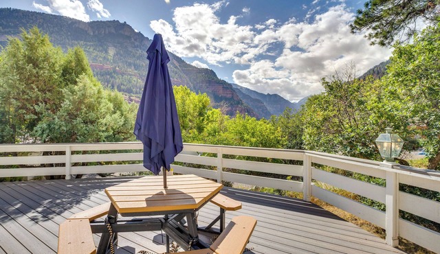 Ouray Rental Home w/San Juan Mountain Views!