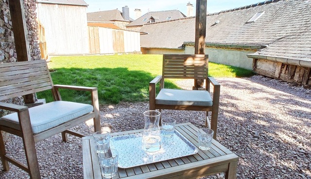 Out of sight, near Broceliande, the legendary forest of King Arthur