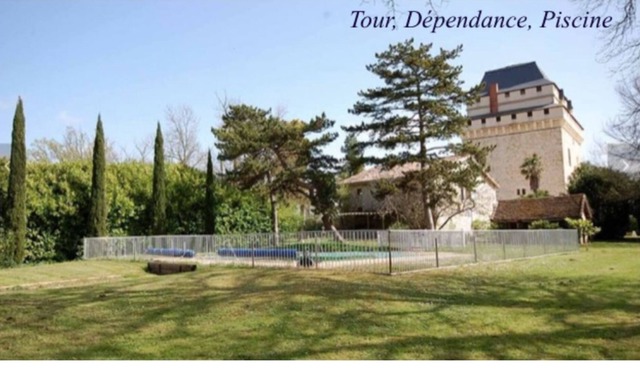 Outbuilding of a 14th century medieval tower in the Gers