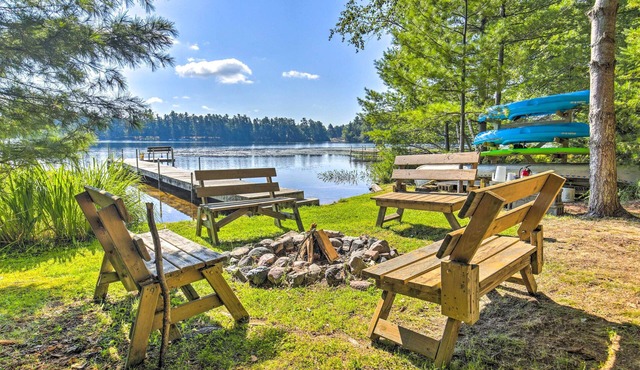 Outdoor Lover's Paradise w/Dock & Fire Pit!