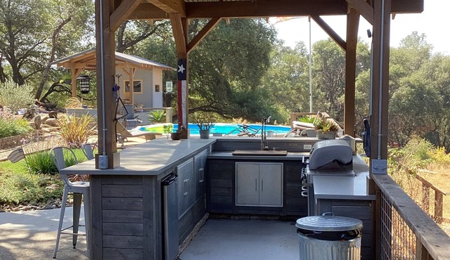 Outdoor relaxation in the country