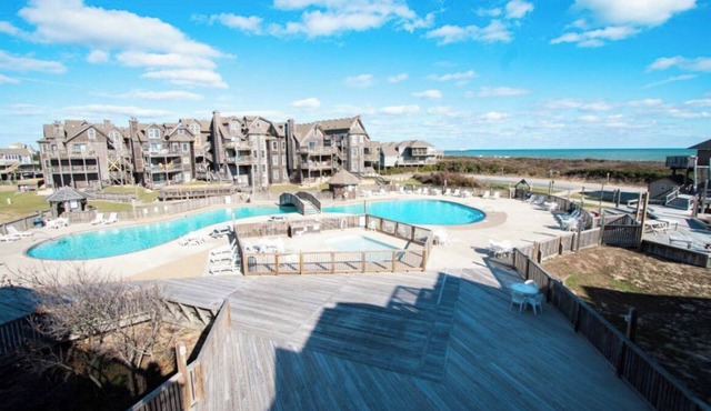 Outer Banks, NC condo -Barrier Island Station - Easy beach access & Huge pool!