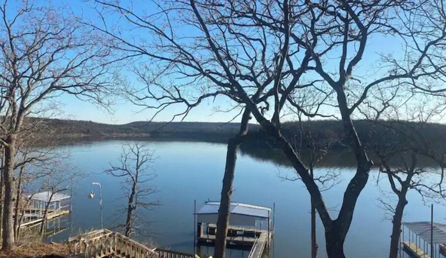 Outlook Over The Lake Private boat dock. Save this one to your Wish List
