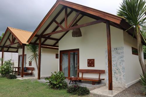 OUTSIDE bungalow