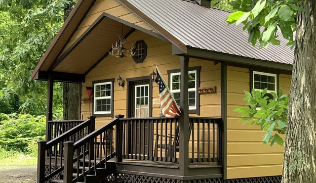 Outstanding Wooden Cabin Close to Hiking Trails in Monterville, West Virginia