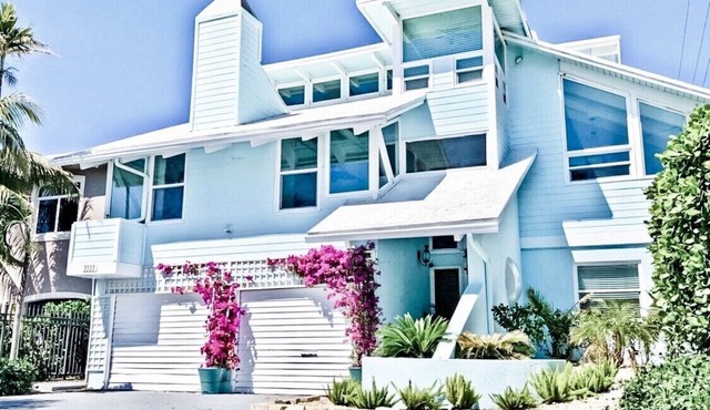 Over 150 Five star reviews. Original Florida Beach house steps from beach