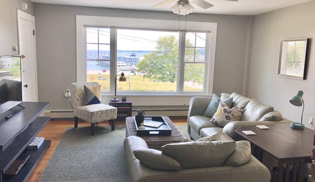 Overlooking Harbor and Penobscot Bay - Downtown