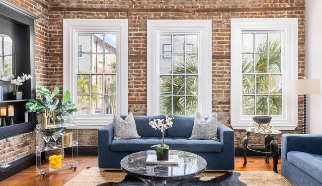 Overlooking King Street, Steam Shower, + Parking Included