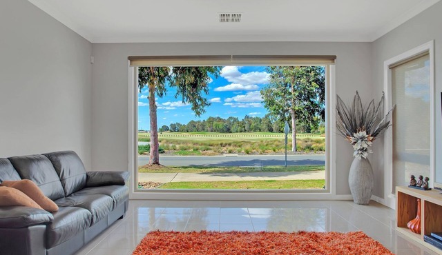 Overlooking the Black Bull Golf Course - great for golfers and families