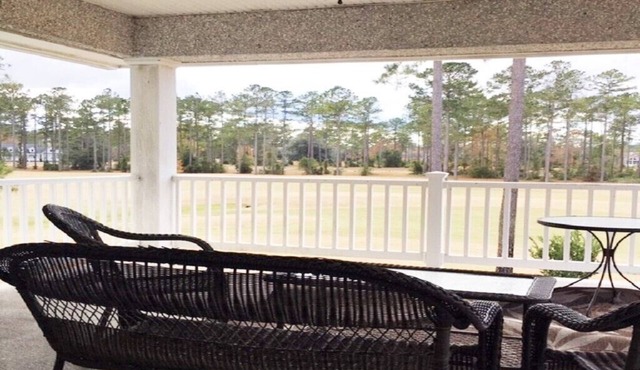 Overlooking The Golf Course at Shellman Bluff!