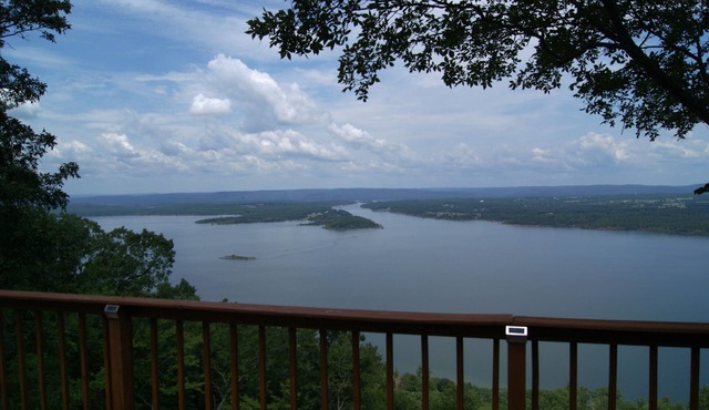 Overlooks Greer's Ferry Lake, 40,500 acres of clean, river-fed, deep water.