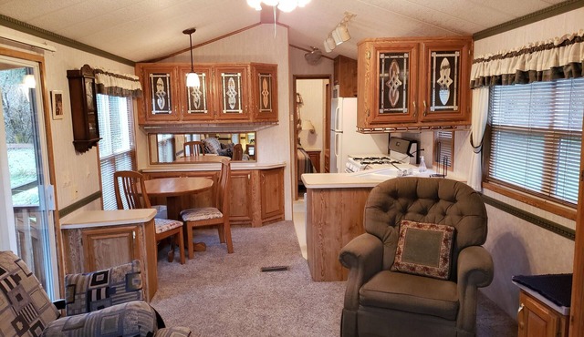 Overnighter Perfect location to relax after a day of hiking Mt Rainier.