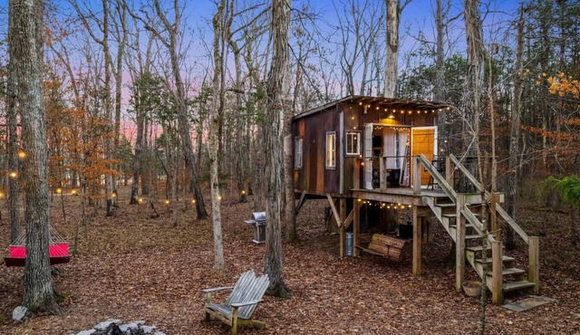 Owl`s House: Peaceful Treehouse | Firepit + Grill*Pet Friendly!