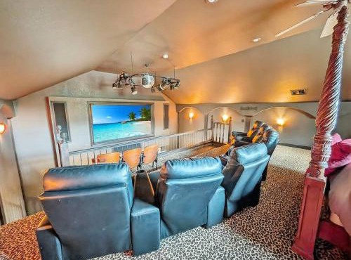 Ozark Mountain Retreat- Movie Theatre Dance Floor