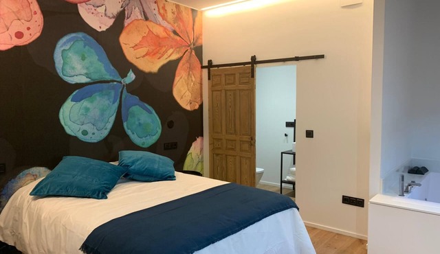 Párpados, house with jacuzzi for two people next to Peñafiel